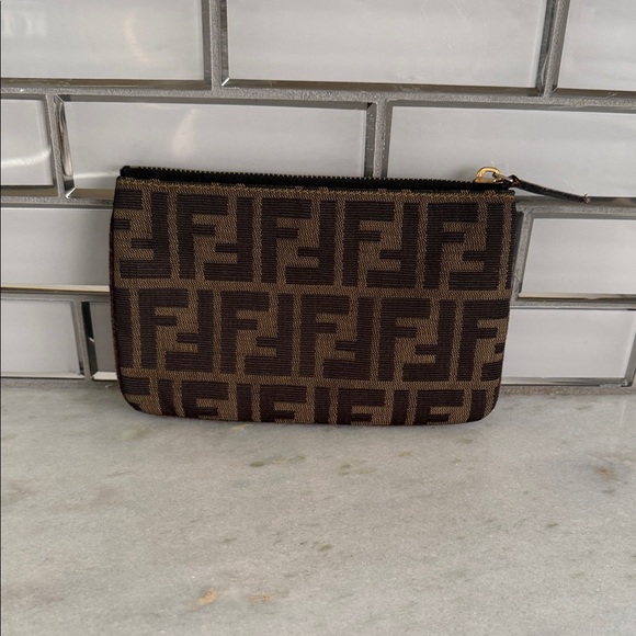 Fendi Handbags - Fendi zucca print women’s clutch wallet